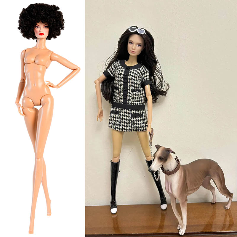 Baby Products For Curly Hair - 32 センチメートル第二世代妖精人形ファッションカーリーヘアストレートヘア 1/6 バビノーマルスキンジョイント可動スーパーモデルメイクアップ人形