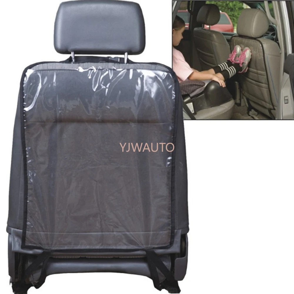 Infant Car Seat Cover - 抗子キックパッド車のシートバックカバープロテクター保護子供の犬保護自動席ガード明確なカバー
