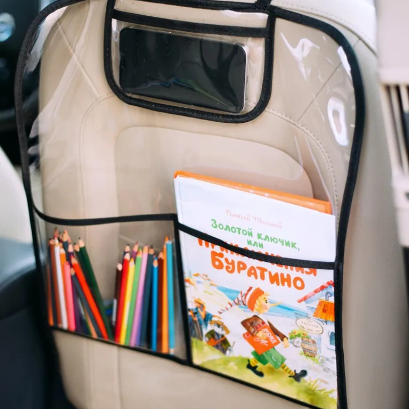Infant Car Seat Cover - 子供用カーシートバックカバープロテクター、泥や汚れからシートを守るキックマット、自動車用キックマットアクセサリー
