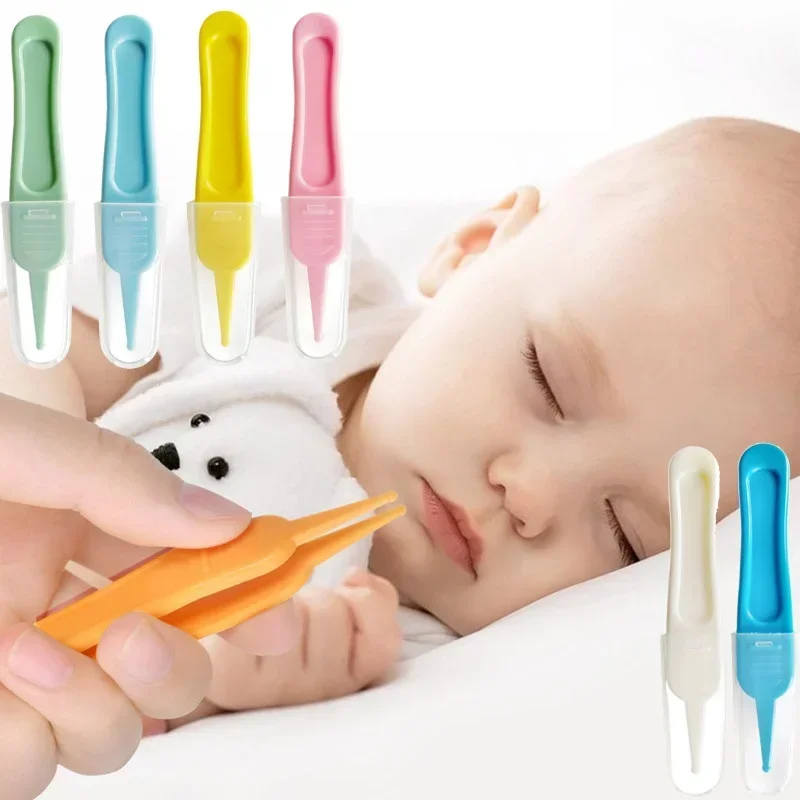Baby Nose Cleaner - ベビープラスチックピンセット鼻クリーナーツール子供安全ピンセットクリーニング鉗子幼児鼻腔ケア用品ベビー必需品