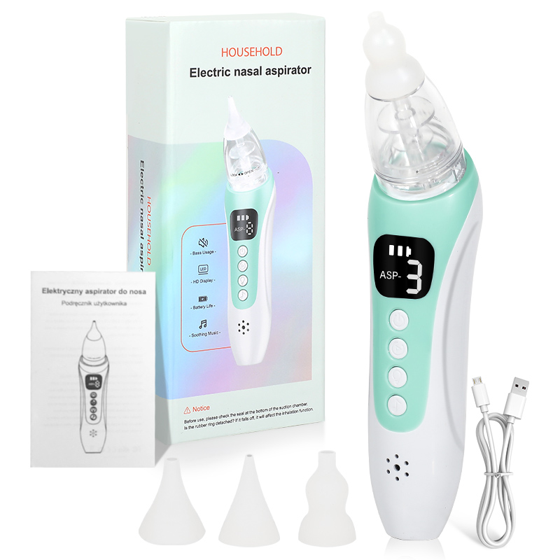 Baby Nose Cleaner - 2026年新型ベビー電動鼻吸い器充電式新生児用鼻吸い器鼻詰まり防止