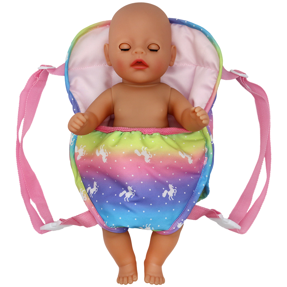 Baby Products Carry Bag - 43 センチメートルベビードールキャリーバッグ人形アクセサリー 18 インチ女の子人形バックパックバッグ