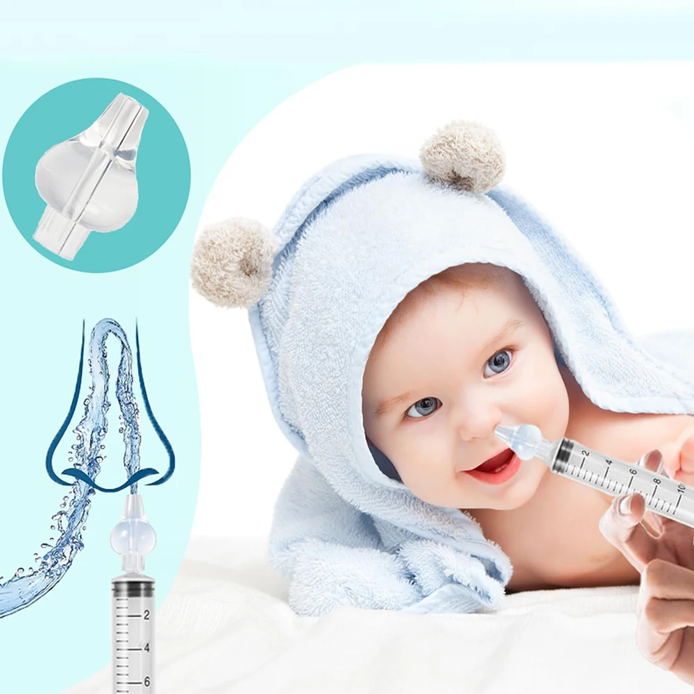 ソフトチップ付き洗浄器、大人用耳洗浄器、鼻洗浄器1個/6個入 - Baby Nose Cleaner のレビューと価格