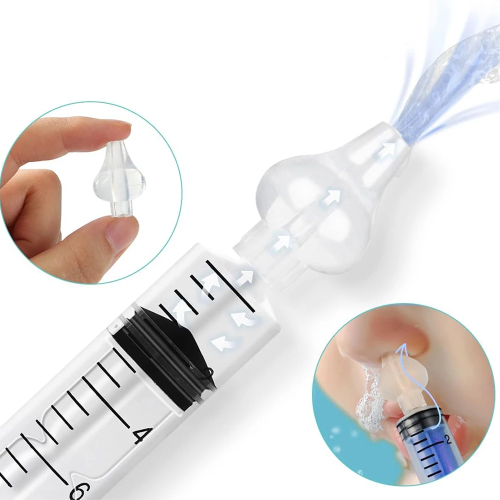 ソフトチップ付き洗浄器、大人用耳洗浄器、鼻洗浄器1個/6個入 - Baby Nose Cleaner のレビューと価格