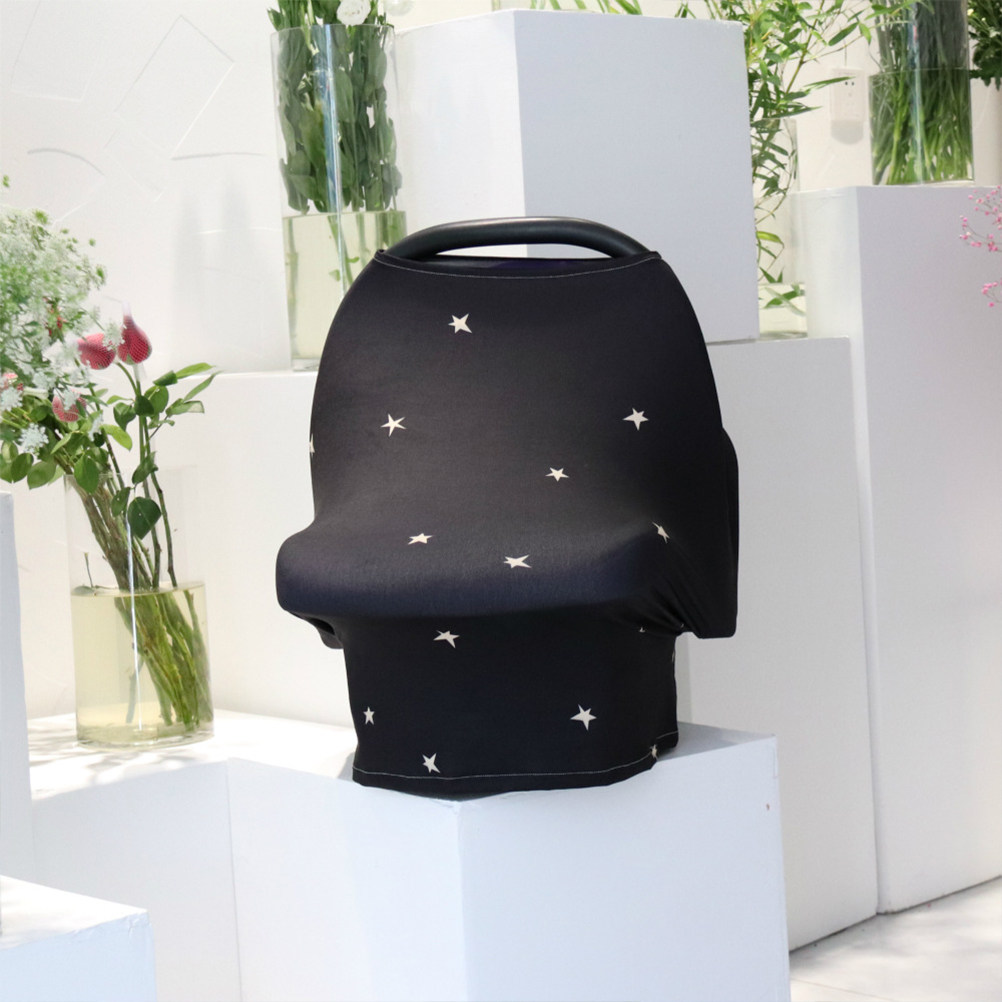 星空柄の授乳用カバー。ベビーカーやチャイルドシートでの使用に - Infant Car Seat Cover のレビューと価格