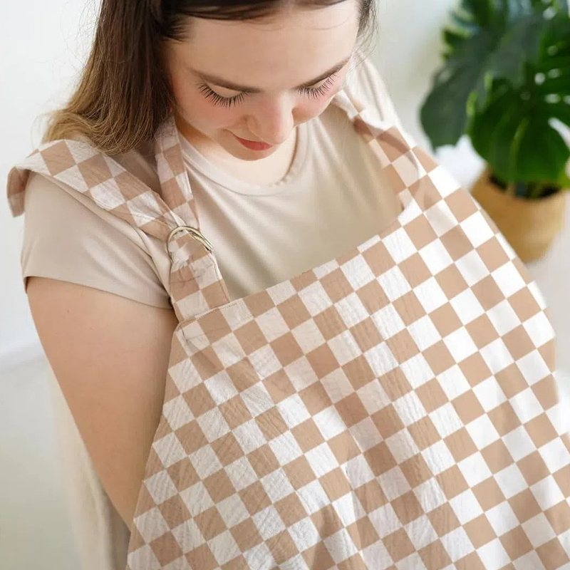 モスリン授乳カバー ポータブル 100% コットン授乳カバー - Infant Car Seat Cover のレビューと価格