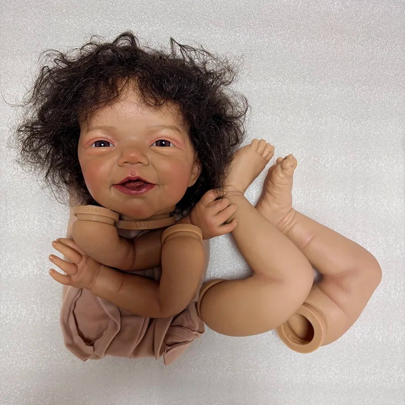 NPK 18インチ ダークスキン 手植え黒髪カーリーヘア リ - Baby Products For Curly Hair のレビューと価格