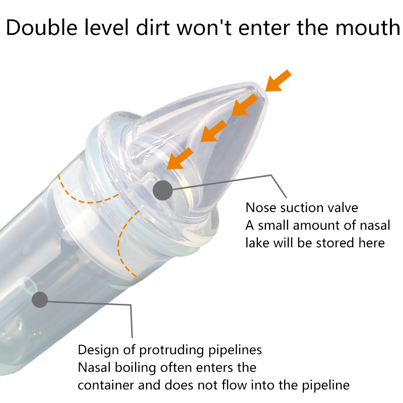 吸収シリコン安全ソフトチップ新生児鼻クリーナー鼻吸い器幼児真 - Baby Nose Cleaner のレビューと価格