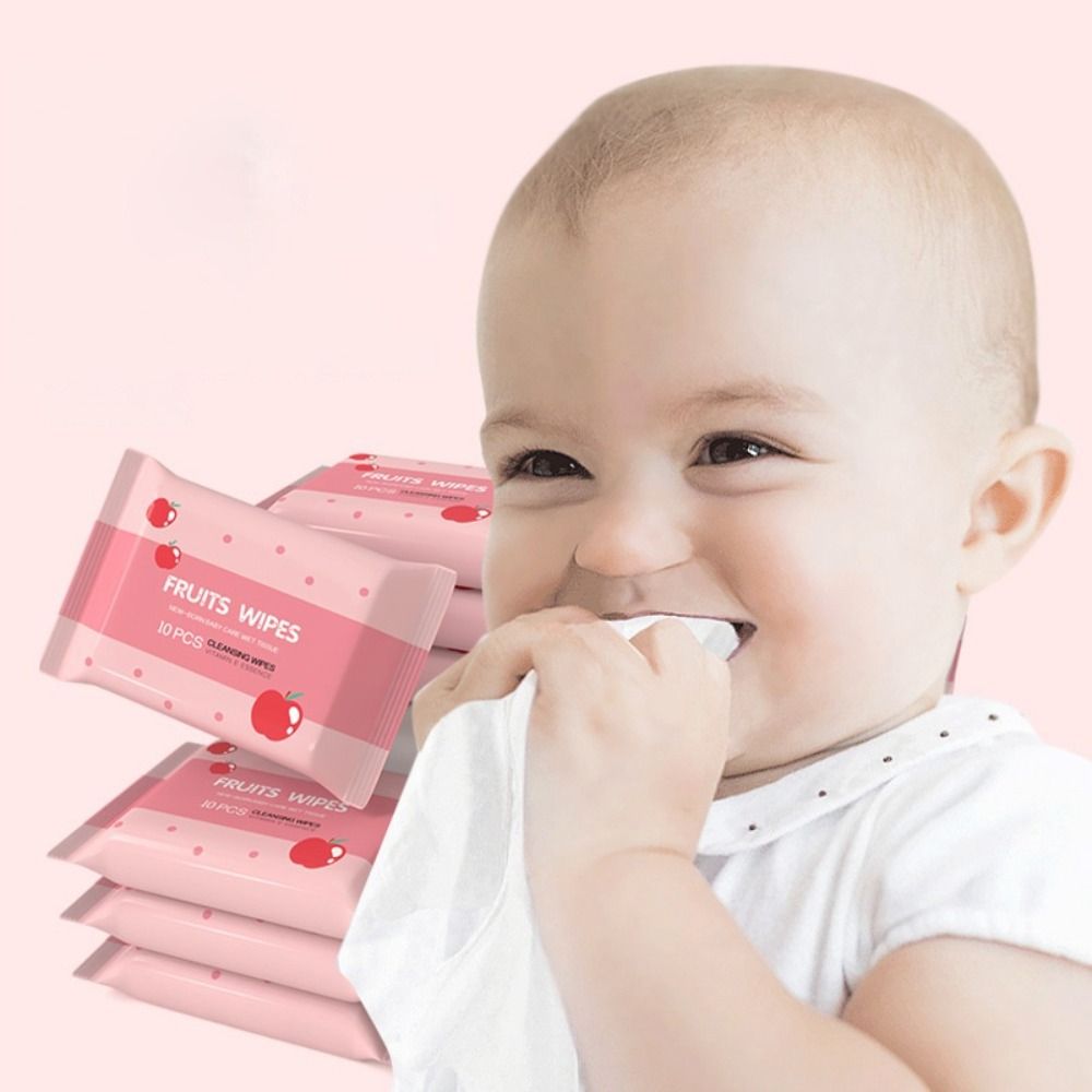 使い捨ての布製ベビーワイプ,ポータブル,純水ケアツール,新品 - Baby Products For Skin のレビューと価格