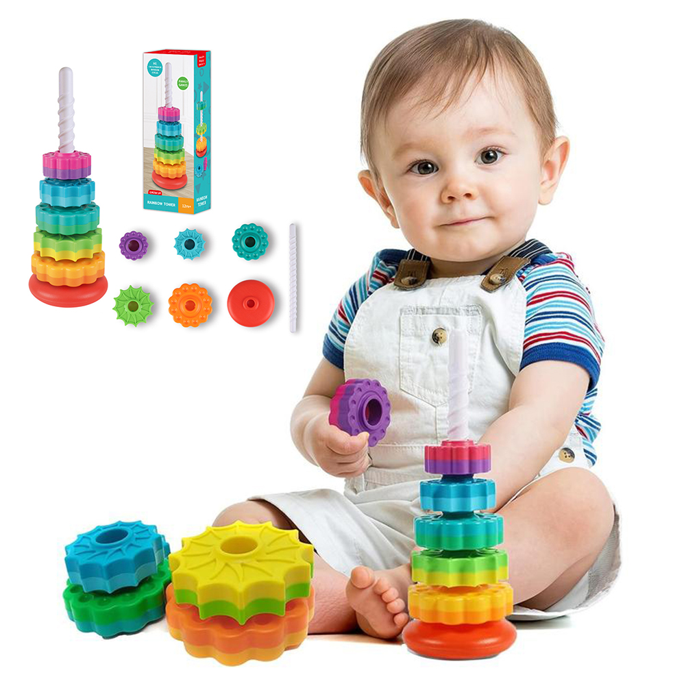レインボータワーおもちゃ 幼児用 モンテッソーリ教育用感覚玩 - Toddler Learning Tower のレビューと価格