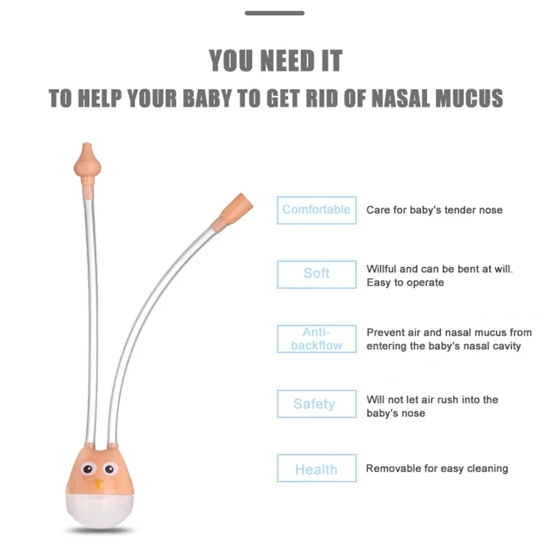 新生児用鼻吸引器,子供用鼻掃除機,吸引ツール,保護,ヘルスケ - Baby Nose Cleaner のレビューと価格
