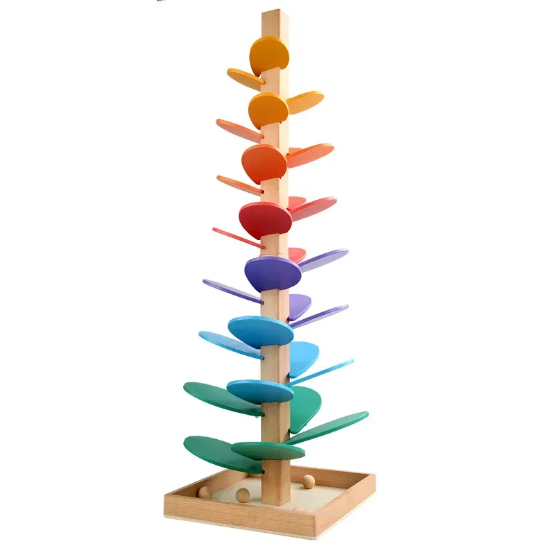 レインボーミュージックツリー スタッキングペタル 木製サウン - Toddler Learning Tower のレビューと価格