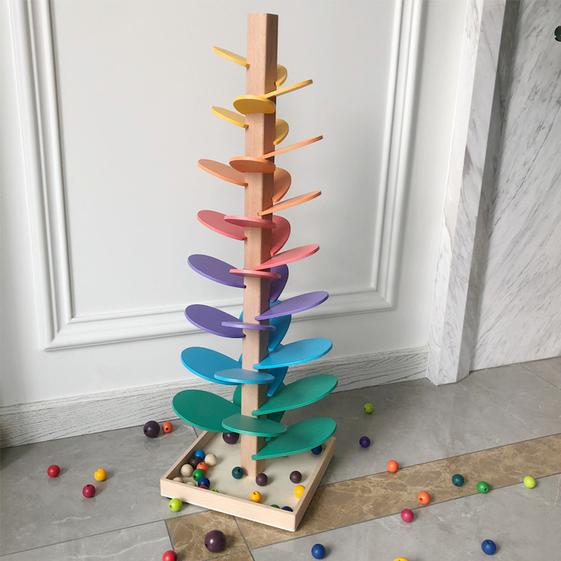 レインボーミュージックツリー スタッキングペタル 木製サウン - Toddler Learning Tower のレビューと価格