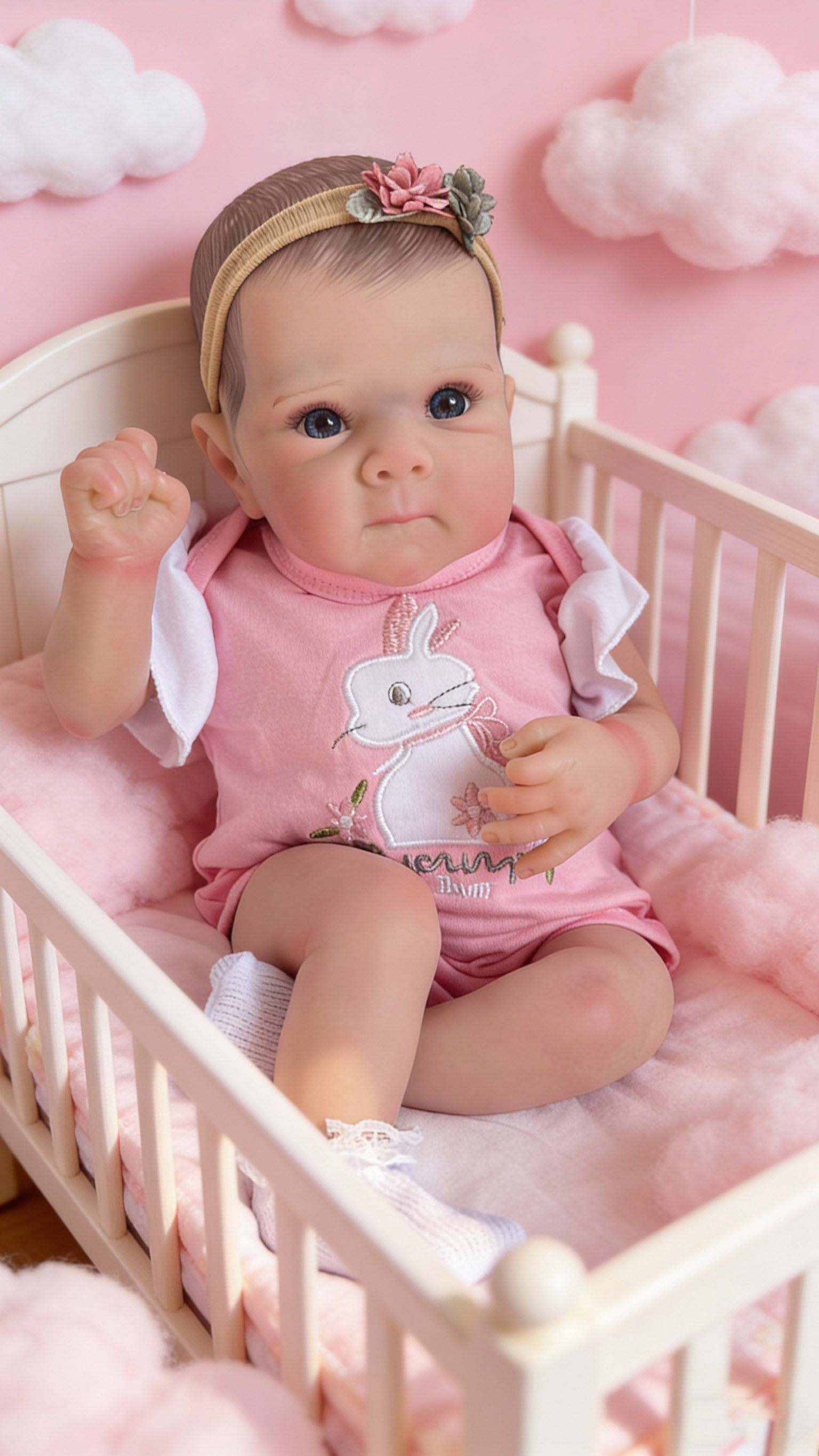 18インチの抱き心地の良いベティ、複数層の絵付け、3Dスキン - Baby Products For Skin のレビューと価格
