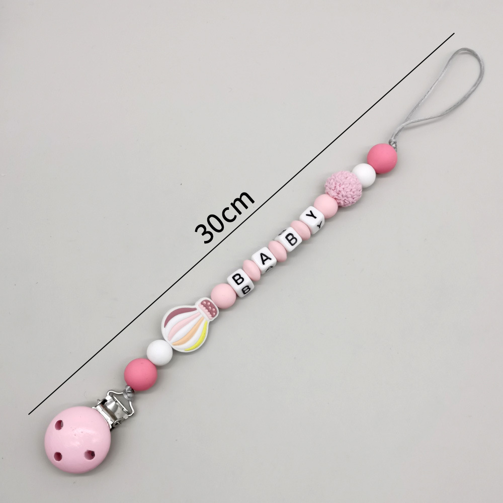 パーソナライズされた名前入り手作りおしゃぶりクリップホルダー - Baby Products Name のレビューと価格