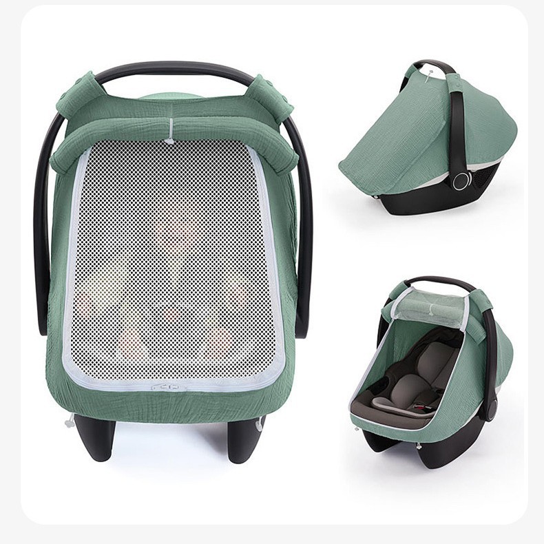 赤ちゃん用カーシートカバー、夏用ベビーカーシートカバー（男の - Infant Car Seat Cover のレビューと価格