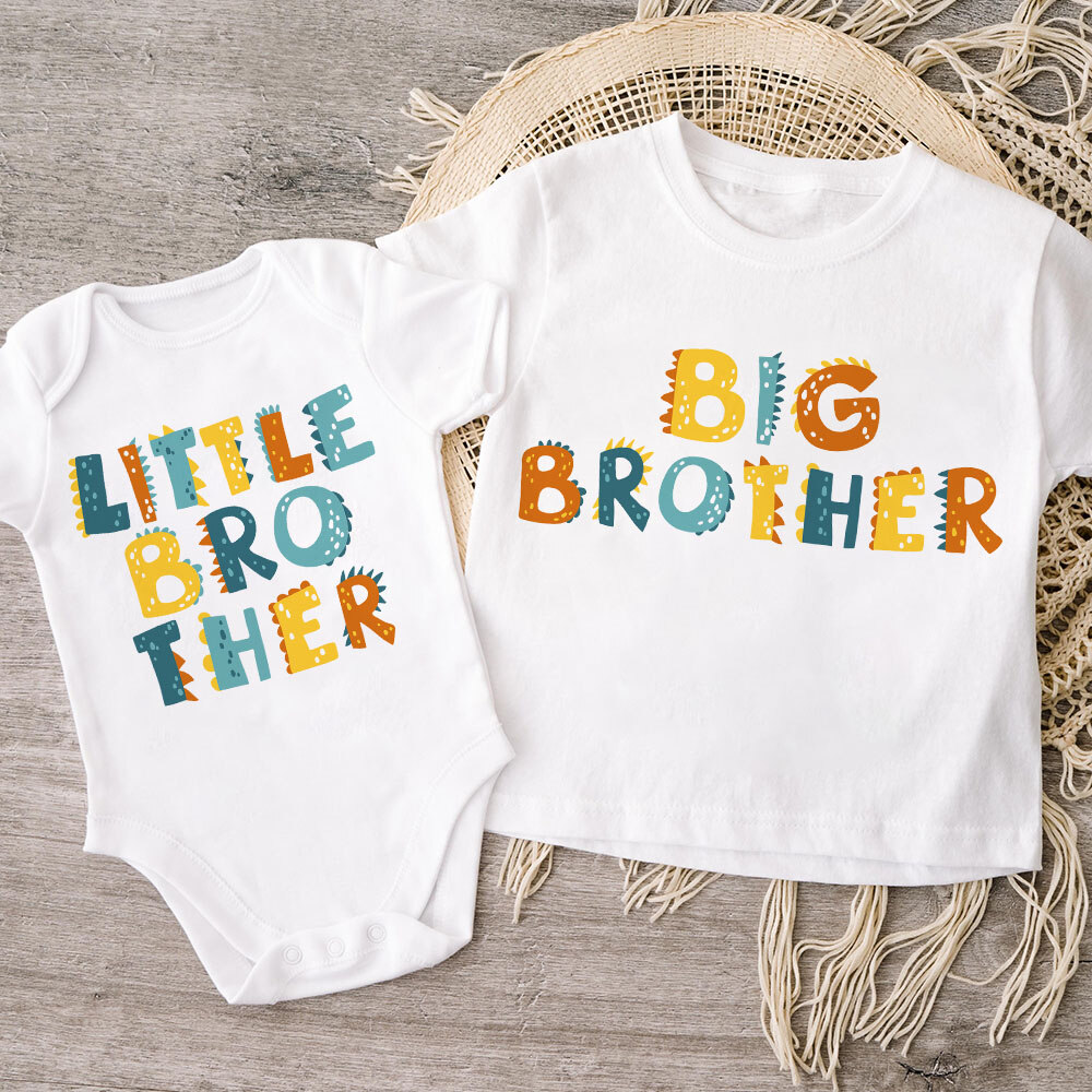 ブラザー-子供用半袖Tシャツ,赤ちゃん用ボディスーツ,ベビー - Baby Products Website のレビューと価格