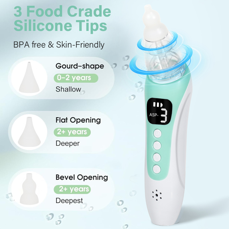 2026年新型ベビー電動鼻吸い器充電式新生児用鼻吸い器鼻詰ま - Baby Nose Cleaner のレビューと価格