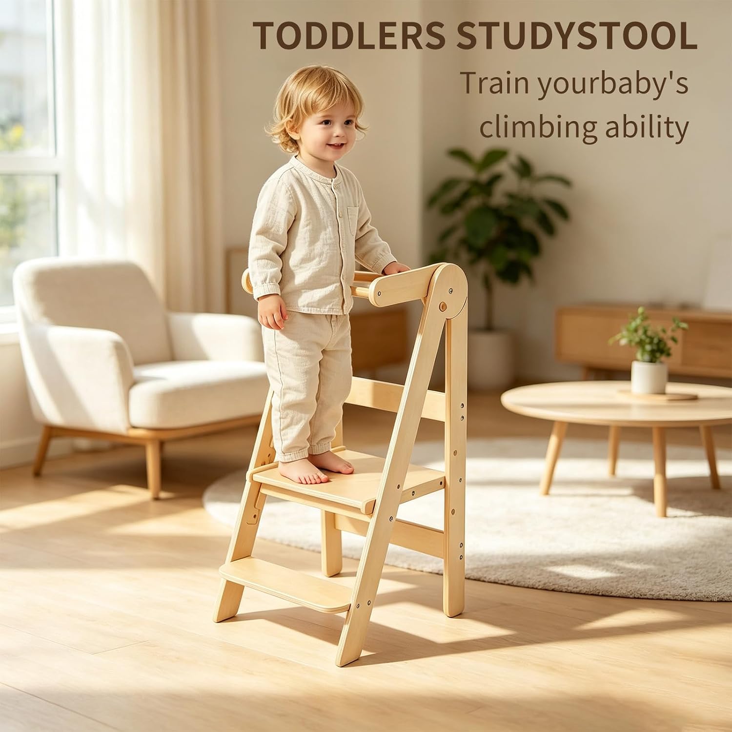 折りたたみ式幼児用タワー、2段ステップ付きモンテッソーリキッ - Toddler Learning Tower のレビューと価格