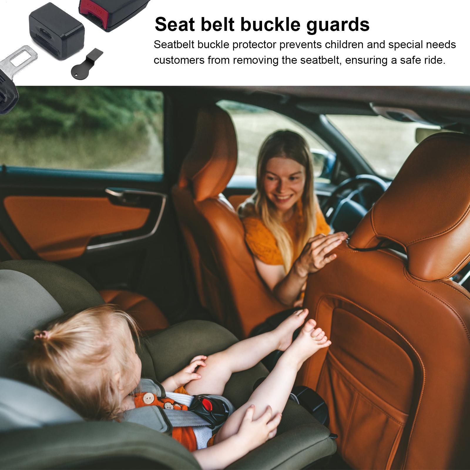 子供用カーシートロッククリップ、脱ベルト防止ボタンストッパー - Infant Car Seat Cover のレビューと価格