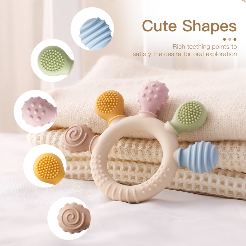 1pc シリコーンおしゃぶりベビー 0 12 ヶ月歯が生える - Baby Products Name のレビューと価格